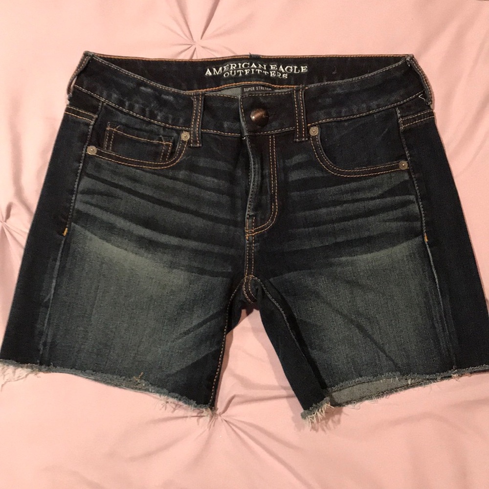 American eagle denim shorts